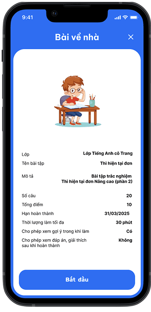 Student Mobile App Screenshot 1